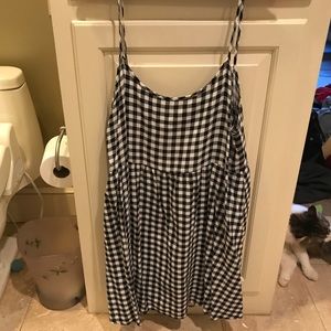 American Apparel Spaghetti Strap Shift Sun Dress